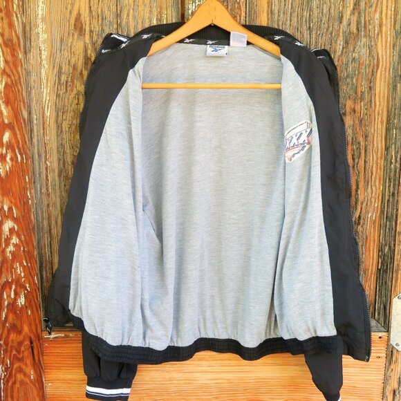 NFL Super Bowl XXXVI Windbreaker Jacket – Reebok x Clear Channel, 2002 (Size M) - Picture 6 of 8